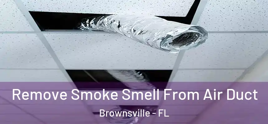  Remove Smoke Smell From Air Duct Brownsville - FL